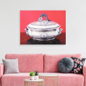 Gemüsegerät von Carl Linnaeus Leinwanddruck (Insitu (Wohnzimmer))