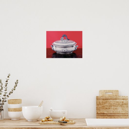 Gemüsegerät von Carl Linnaeus Poster (Küche)