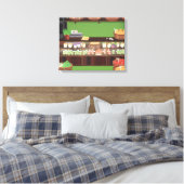 Gemüsegeschäft Leinwanddruck (Insitu (Schlafzimmer))