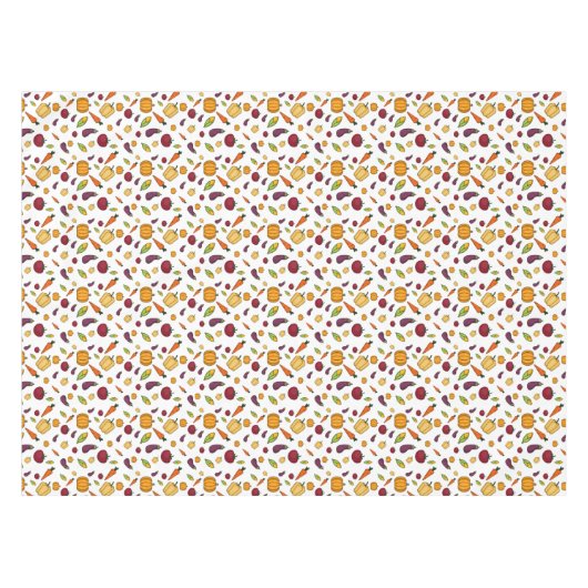 Gemüsegewächse aus Erntedank Tischdecke (Vorderseite (Horizontal))