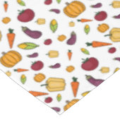 Gemüsegewächse aus Erntedank Tischdecke (Schrägansicht)