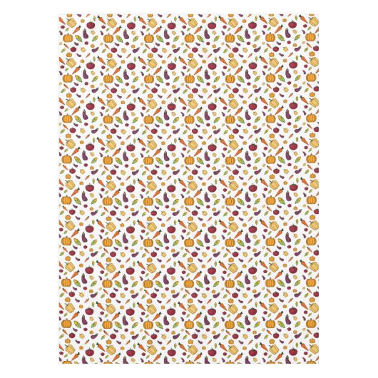 Gemüsegewächse aus Erntedank Tischdecke (Vorderseite)