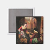 Gemüsehändler Magnet (Vorderseite/Rückseite)