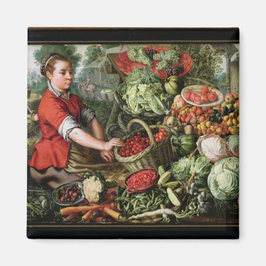 Gemüsehändler Magnet (Vorne)