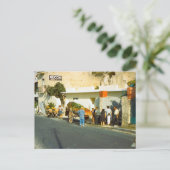 Gemüsehändler, Salerno Postkarte (Stehend Vorderseite)