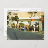 Gemüsehändler, Salerno Postkarte (Vorne/Hinten)