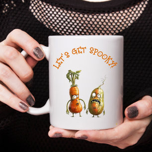 Gemüsehase Halloween Zweifarbige Tasse