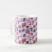 Gemüseherbst nahtlos zeichnend Muster Kaffeetasse (Vorderseite Links)