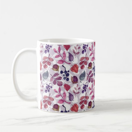 Gemüseherbst nahtlos zeichnend Muster Kaffeetasse (Links)