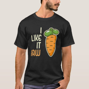 Gemüsekarotte I like it Rave Vegan Lifestyle 1 T-Shirt