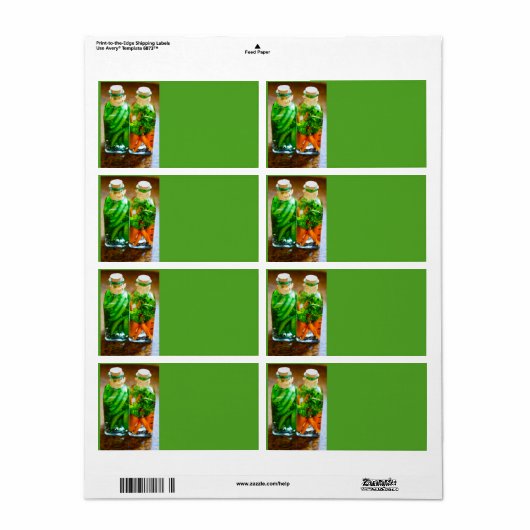 Gemüsekonserven (Vorne)