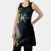 Gemüsekräuter aus Monogramm rustikalem Gemüse Schürze (InSitu)