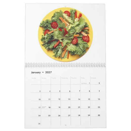 Gemüseliebhaber Kalender (Jan 2027)