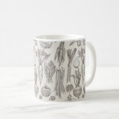 Gemüsemarkt Gemüse Tee stark weiß Kaffeetasse (VorderseiteRechts)
