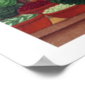 Gemüsemarkt in Benares, c.1840 (gou Poster (Ecke)