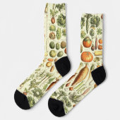 Gemüsematerial Socken - Gesunde Ernährung Kunst (Linkes Detail)