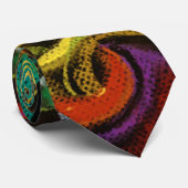 Gemüsemedley, künstlerisch farbig, Krawatte (Gerollt)