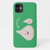 Gemüsemodelle für niedlichen Knoblauch-Cartoon Case-Mate iPhone Hülle (Rückseite)