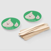 Gemüsemodelle für niedlichen Knoblauch-Cartoon Fächer (Non-assembled)