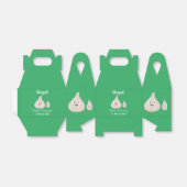 Gemüsemodelle für niedlichen Knoblauch-Cartoon Geschenkschachtel (Ungefaltet)