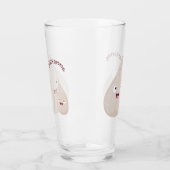 Gemüsemodelle für niedlichen Knoblauch-Cartoon Glas (Links)