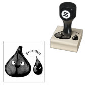 Gemüsemodelle für niedlichen Knoblauch-Cartoon Gummistempel (Stempel)