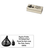 Gemüsemodelle für niedlichen Knoblauch-Cartoon Gummistempel (Stempel)
