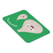 Gemüsemodelle für niedlichen Knoblauch-Cartoon Magnet (Rechte Seite)