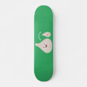 Gemüsemodelle für niedlichen Knoblauch-Cartoon Skateboard (Vorne)