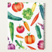 Gemüsemuster Privatgarten Planer (Rückseite)