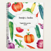 Gemüsemuster Privatgarten Planer (Vorderseite)
