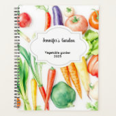 Gemüsemuster Privatgarten Planer (Vorderseite)