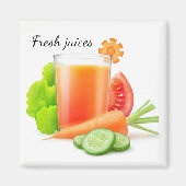 Gemüsesäfte Magnet (Vorne)