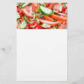 Gemüsesalat Flyer (Hinten)