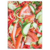 Gemüsesalat Klemmbrett (Rückseite)