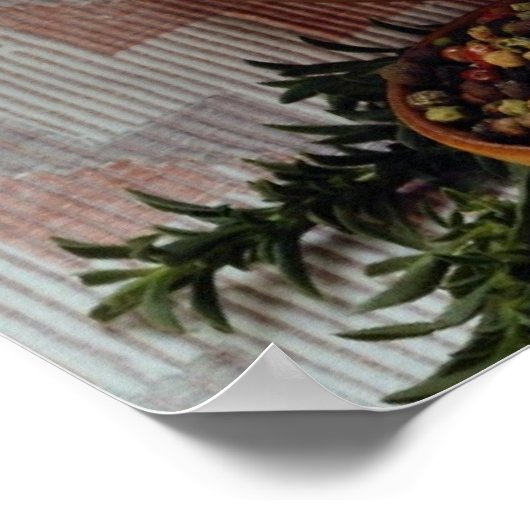 Gemüsesalat Poster (Ecke)