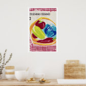 Gemüseschale Streichholzschachtel Kunst Druck, Tsc Poster (Küche)