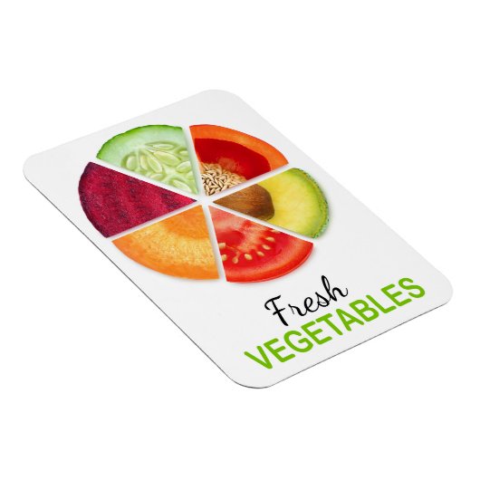 Gemüsescheiben Magnet (Rechte Seite)
