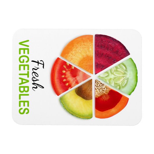 Gemüsescheiben Magnet (Horizontal)