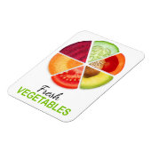 Gemüsescheiben Magnet (Linke Seite)