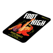Gemüseschild der 40er Jahre Foot High Gemüses Magnet (Linke Seite)