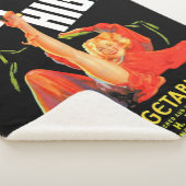 Gemüseschild der 40er Jahre Foot High Gemüses Sherpadecke (3/4)