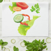 Gemüseschneidung Handtuch (Gefaltet)