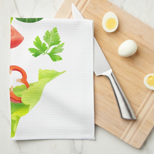 Gemüseschneidung Handtuch (Viertel Falte)