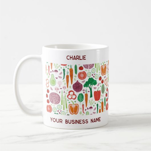 Gemüsesektor - Förderung kleiner Unternehmen Kaffeetasse (Links)