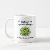 Gemüsesokes Kaffeetasse (Links)