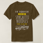 Gemüsesorten Spaghetti Noodle Funny Veggie Foo T-Shirt (Design vorne)