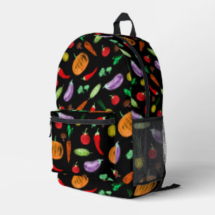 Gemüsesorten Tomatenzepfefferkarottenpilz c Bedruckter Rucksack
