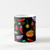 Gemüsesorten Tomatenzepfefferkarottenpilz c Kaffeetasse (Mittel)