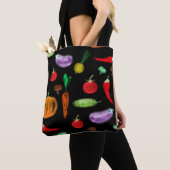 Gemüsesorten Tomatenzepfefferkarottenpilz c Tasche (Von Nahem)